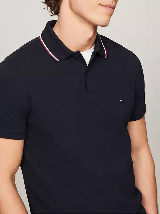 Regular Fit Tommy Wicking Polo Navy