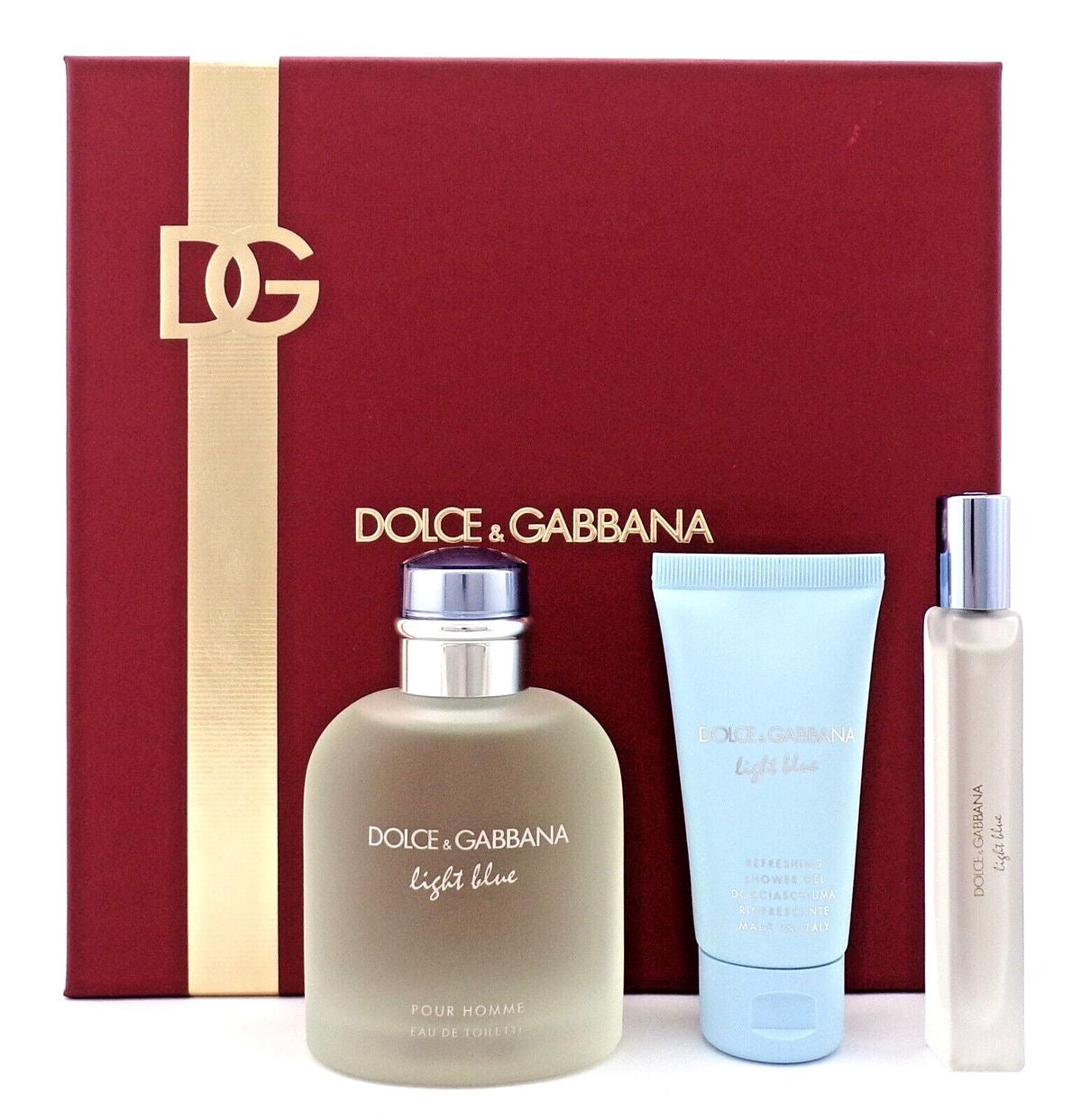 Light Blue By Dolce & Gabbana Set EDT (H)