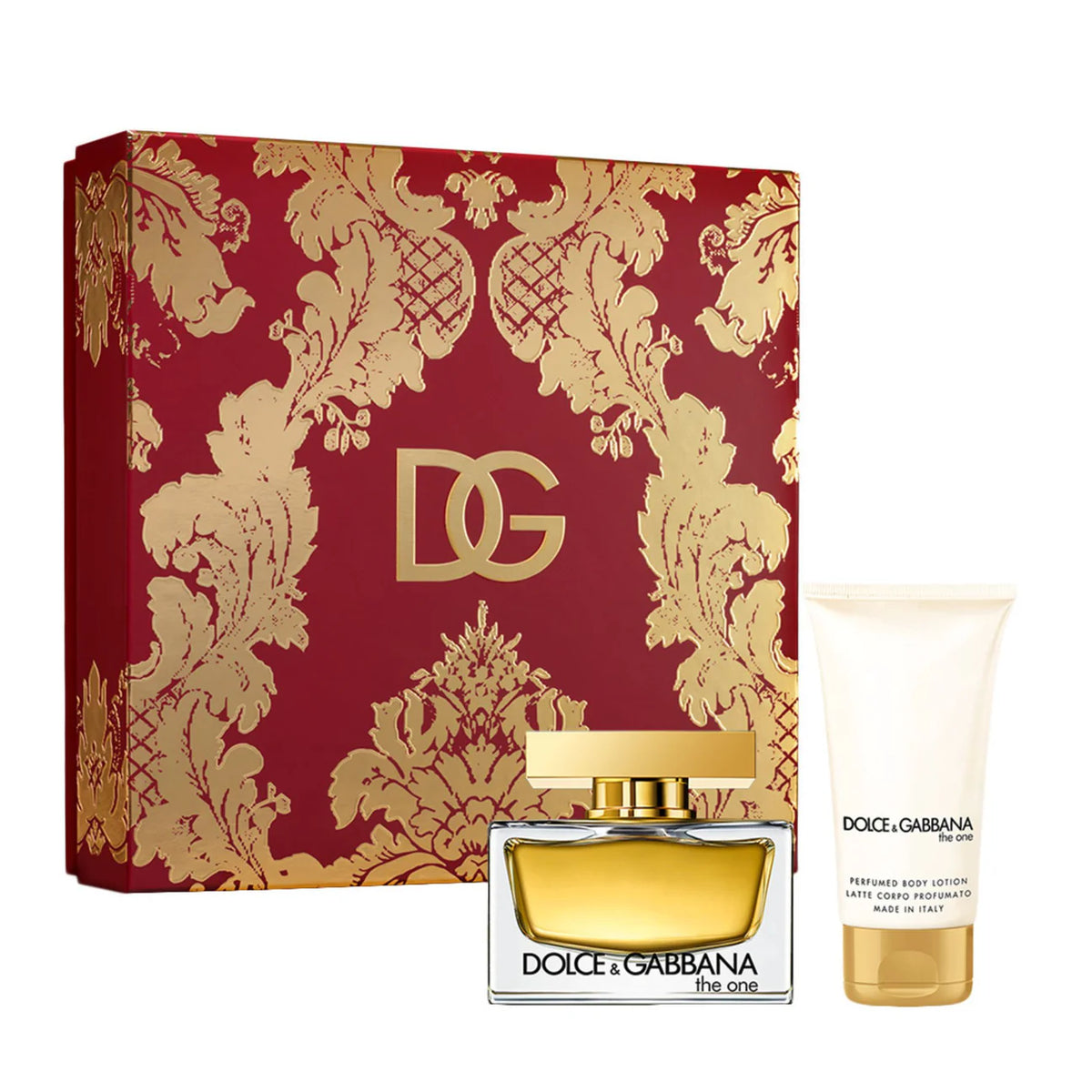 D&G ONE SET 2p 100ML EDP / BODY LOTION (M)