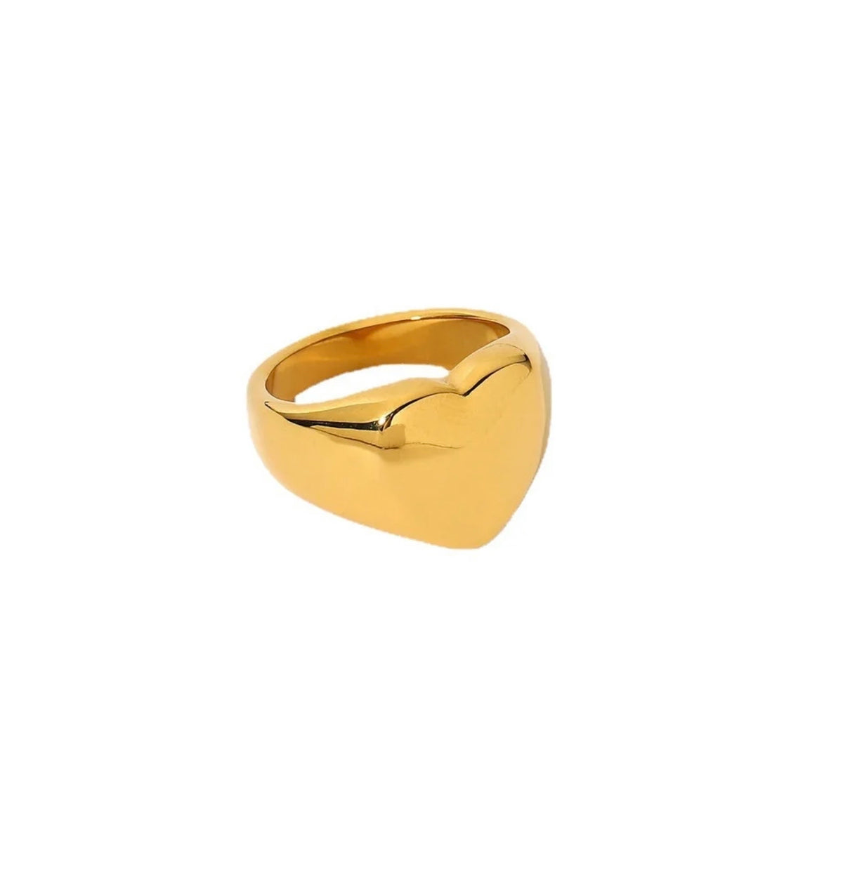 CHUNKY HEART RING