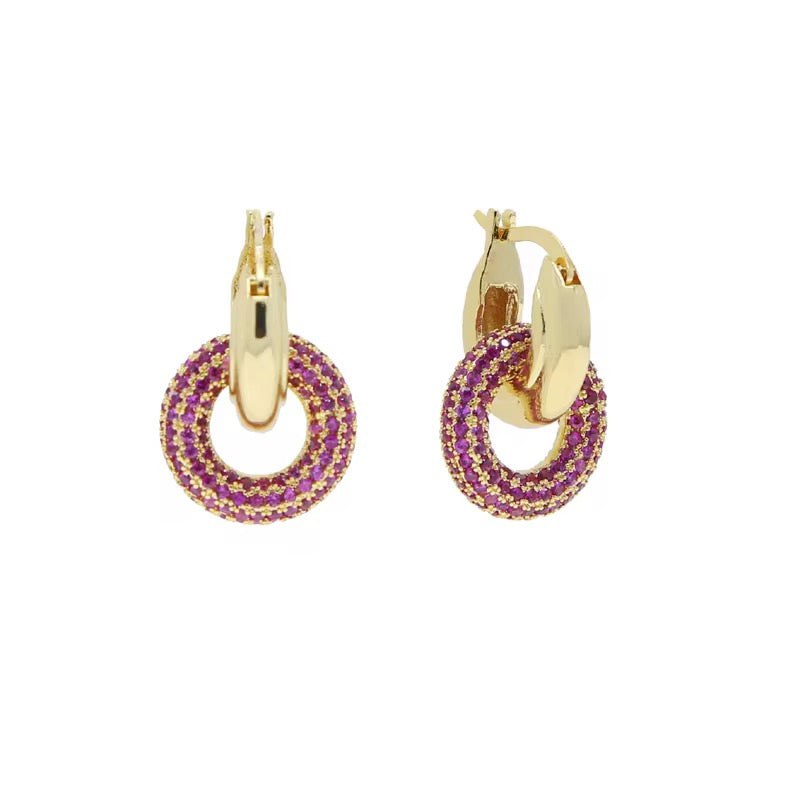 Love Dangling Hoops