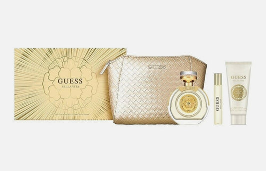 GUESS BELLA VITA 4 PIECE GIFT SET (M)