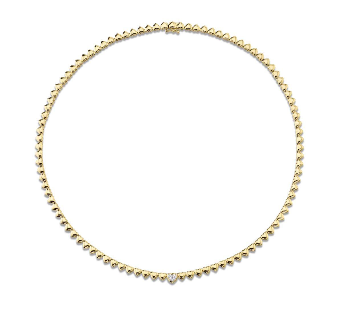 Gold Endless Love Necklace