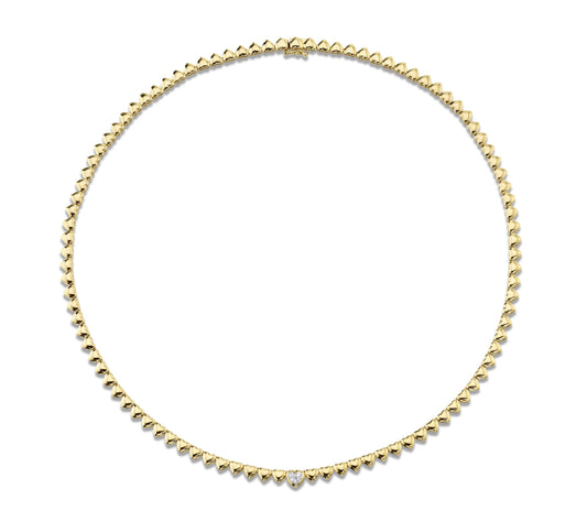 Gold Endless Love Necklace
