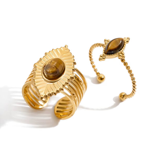 Tiger Eye Ring