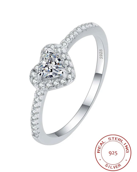 BE MINE HEART RING