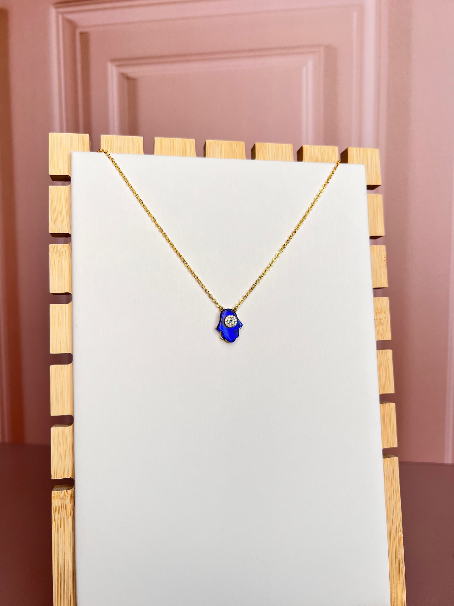 HAMSA HAND NECKLACE