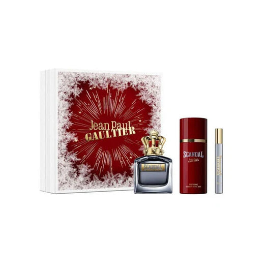JEAN PAUL GAULTIER SCANDAL HIM EDT (H) / 3 PC SP 100 ML; DEO 150 ML