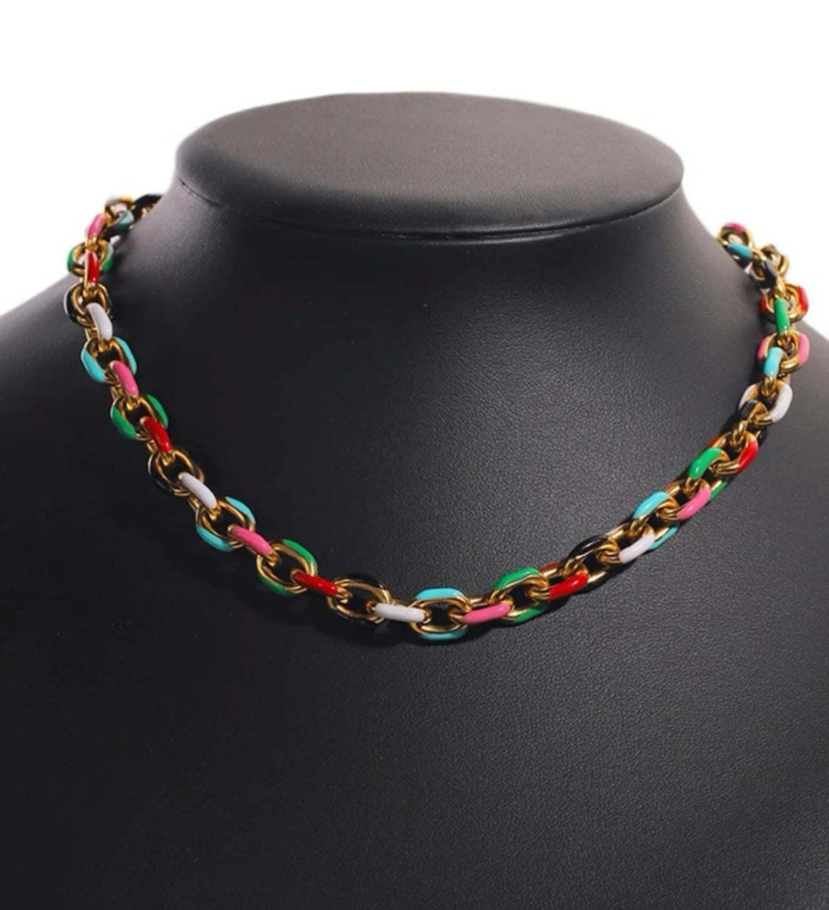 COLORS CHAIN NECKLACE