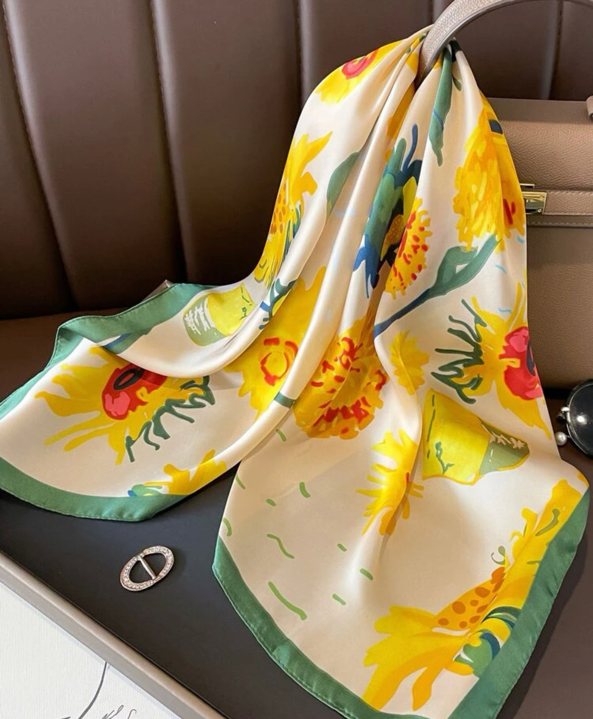 FLOWER SCARF