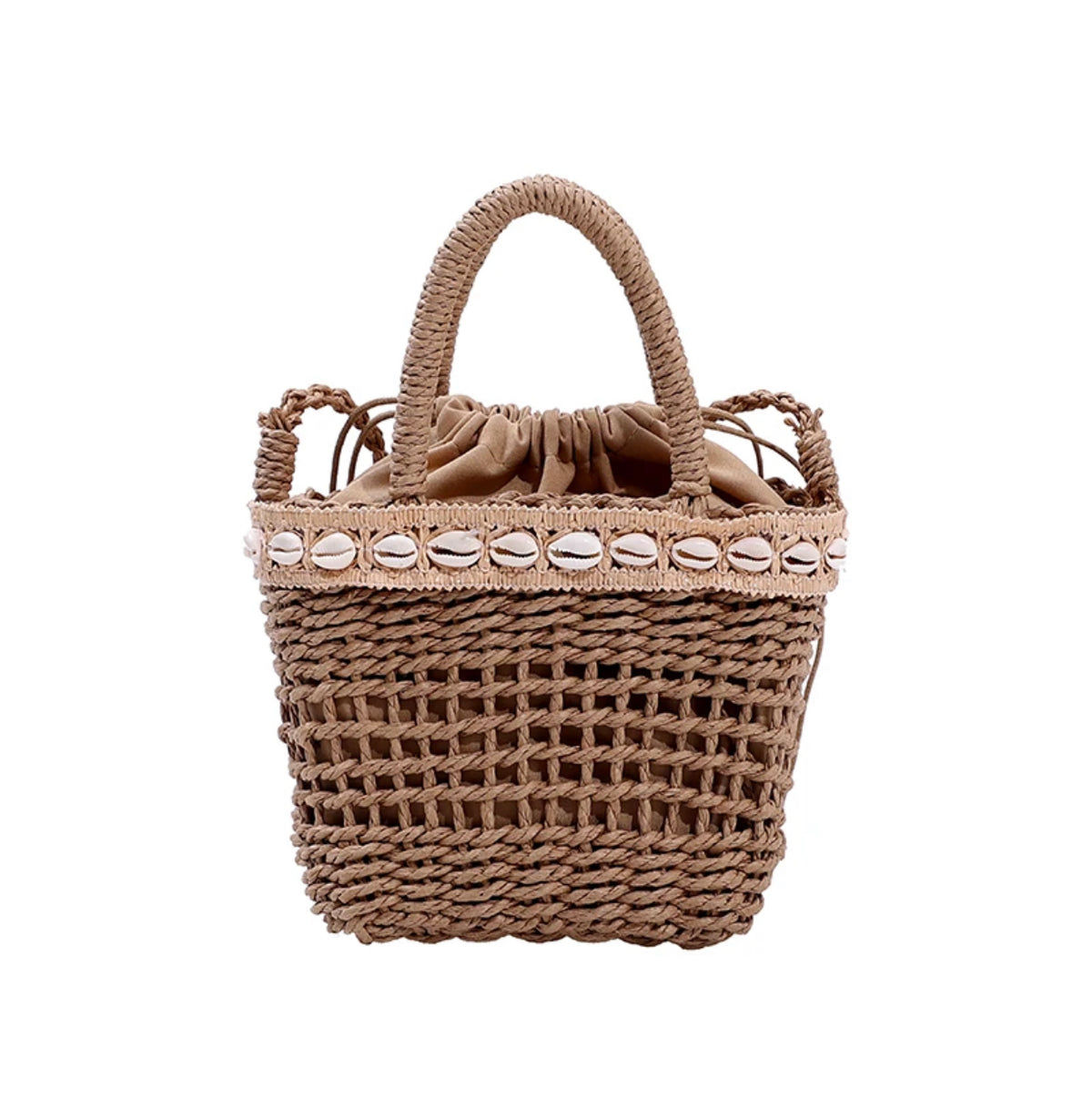 WICKER MINI BAG